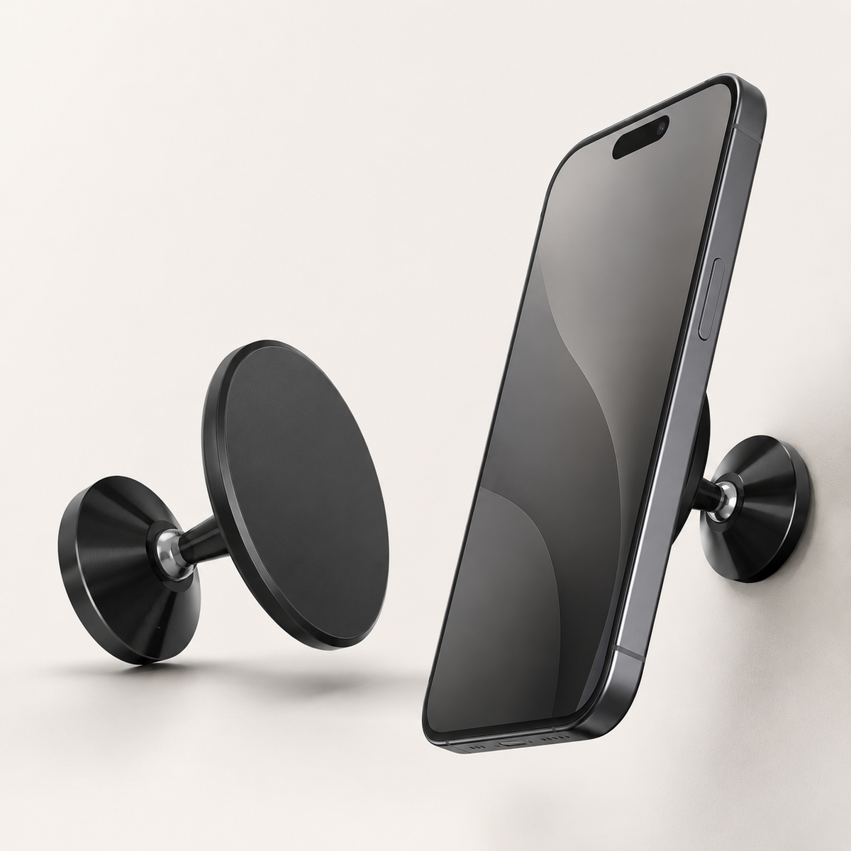 AERA Mount magnetic phone holder in black